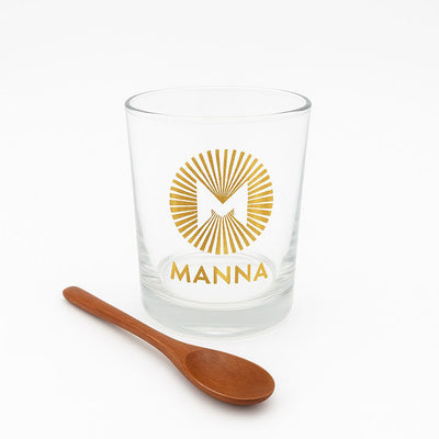 Manna Glass & Spoon
